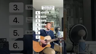 7 Shawn Mendes Songs in 1 minute