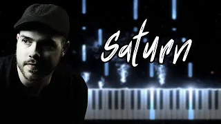 Saturn - Sleeping At Last (Piano Cover) - Tutorial