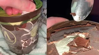 Magnum Ice Cream Chocolate Bucket  ASMR | Satisfying