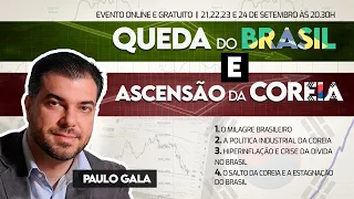 Queda do Brasil e ascensão da Coreia