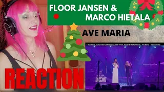 Floor Jansen & Marko Hietala - Ave Maria  | Artist Song Reaction & Analysis