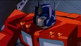 Битва Оптимуса и Мегатрона (Transformers the movie 1986)
