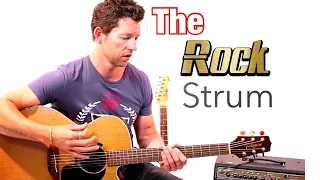 Beginner Strumming Pattern 1 - Rock Strum Guitar Lesson with Mark TheGuitarGuy