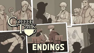 Coffee Talk - All Endings (Final Day Bad & Good Outcomes and Post-Credits Scenes)