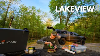 Waterfront Truck Camping - Escape to Solitude