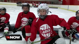 Dylan Larkin hockey camp