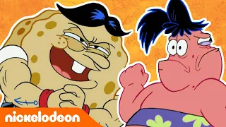 SpongeBob Schwammkopf | Top 9 | Die witzigsten Familienmomente | Nickelodeon Deutschland