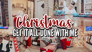 GET IT ALL DONE WITH ME 🎄CHRISTMAS EDITION | mobile home clean and declutter with me | laundry 🧺