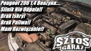 Peugeot 206 1.4 Benzyna.... Silnik Nie Odpala!! Brak Iskry Oraz Paliwa!! Mam Rozwiązanie!!