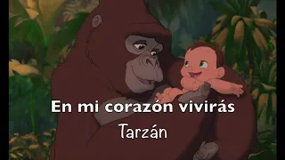 En mi corazón vivirás, Tarzán Phill Collins Letra