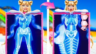 Transformation Extrême de Sailor Moon en Sirène dans un Parc Aquatique!