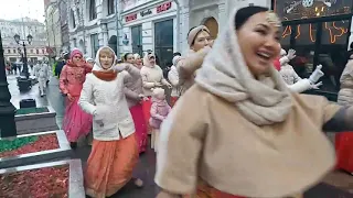 Харинама Гаура Шакти в Москве 13.11.2021 / Harinama Gaura Shakti in Moscow 11/13/2021