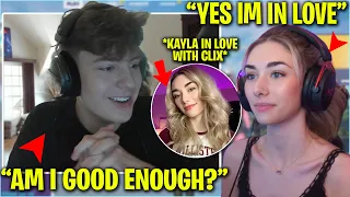 Sommerset Can't Stop BLUSHING After CLIX Called Kayla Late Night & Falls In-love With Cody Valorant