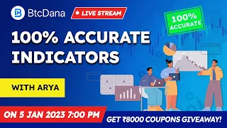 🛑BTCDANA LIVE TRADING: How to get Accurate Trading Signal? #live