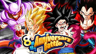 8TH ANNIVERSARY BATTLE! HOW TO BEAT ALL MISSIONS FOR STAGE 1 AND 2! (Dokkan Battle)