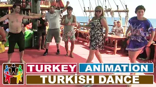 Анимация в Турции, Аланья / Яхта тур. Турецкие танцы на яхте