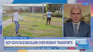 Reports: Plane of migrants heading to Delaware didn’t show | Morning in America