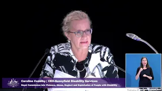 Public hearing 13: Disability services (a Case Study), Sydney - Day 4