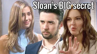 Chad and Stephanie discover Sloan's BIG secret, the war has just begun - Days of our lives spoilers