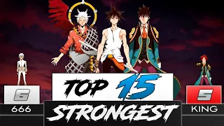 TOP 15 STRONGEST - The God Of Highschool Power Levels | Kise Sensei