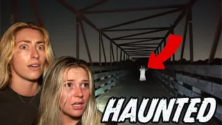 Investigating a HAUNTED Bridge With Our SUBSCRIBERS! | Santa Ana Bridge |