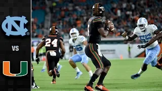 North Carolina vs. Miami Football Highlights (2018)