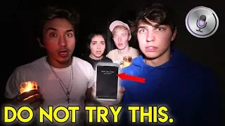 DO NOT TALK TO SIRI DURING THE MIDNIGHT GAME (3am challenge) | Colby Brock