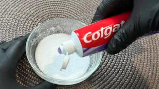 Mix Toothpaste and Salt! The result will surprise you!