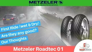 Metzeler Roadtec 01 Tyres - Our First ride and Review