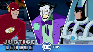 Can The Flash Rescue Batman from The Joker?! | Justice League | @dckids