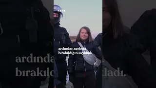 Greta Thunberg Gözaltına Alındı