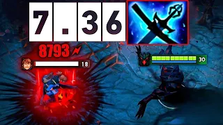 1240GPM New Shadow Fiend 7.36 Patch Full Magical Builds 60Kills Dota 2