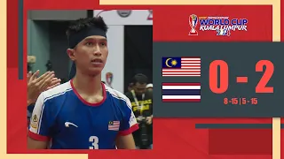 Sorotan Perlawanan: Malaysia 0-2 Thailand | Final | Berpasukan (Regu 2) | ISTAF World Cup 2024