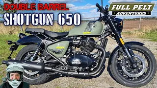 Australian First Ride of the SHOTGUN 650