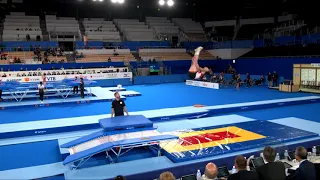 BRUNO Mario (CAN) M - 2019 Trampoline Worlds, Tokyo (JPN) - Qualification Double Mini R1