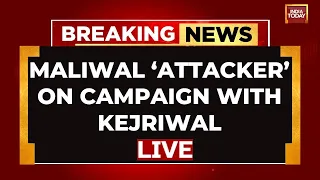 LIVE: Bibhav Kumar Accused Of Assaulting Swati Maliwal Seen With Arvind Kejriwal | India Today News