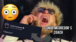 Conor Mcgregors Coach Reacts To Jake Paul’s Video Impersonating UFC Fighters