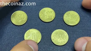 Expensive 10 Euro Cent Coins From Europe