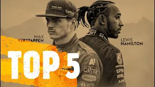 TOP 5 Najlepszych kierowców w obecnej F1!
