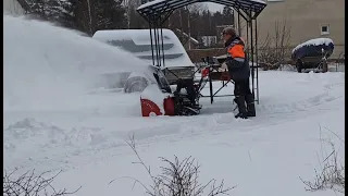 Гусеничный снегоуборщик DDE 1387 LET с двигателем LONCIN 13 л.с.