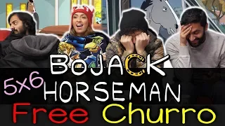 Bojack Horseman - 5x6 Free Churro - Group Reaction