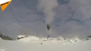 Ultimate Accuracy  Russian Army Test Firing Krasnopol Guided Artillery Projectiles