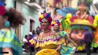 Pacha Huarmi, Danza Tradicional, en el Desfile de Carnaval en Guaranda, 2023