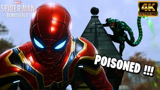 Spider-Man poisoned by Scorpion || SPIDER-MAN Remastered || 4K 60FPS