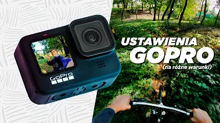 GOPRO 9 BLACK - NAJLEPSZE USTAWIENIA NA KAŻDE WARUNKI! JAK NAGRYWAĆ? JAKIE USTAWIENIA?