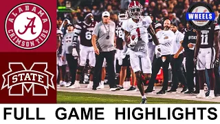 #5 Alabama vs Mississippi State Highlights | College Football Week 7 | 2021 College Football