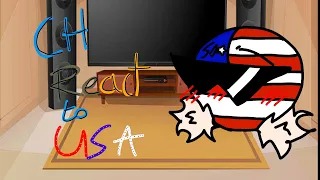 CountryHumans react to America 🇺🇲 USA| part 2/? ( read the desc for the credits od the videos TvT)