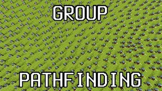 Indie RTS Devlog #3: Group Pathfinding