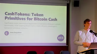 Growing CashTokens Ecosystem on BCH | Mathieu Geukens | eCC 2023