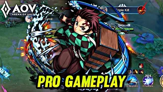 AOV : YAN/TANJIRO PRO GAMEPLAY - ARENA OF VALOR